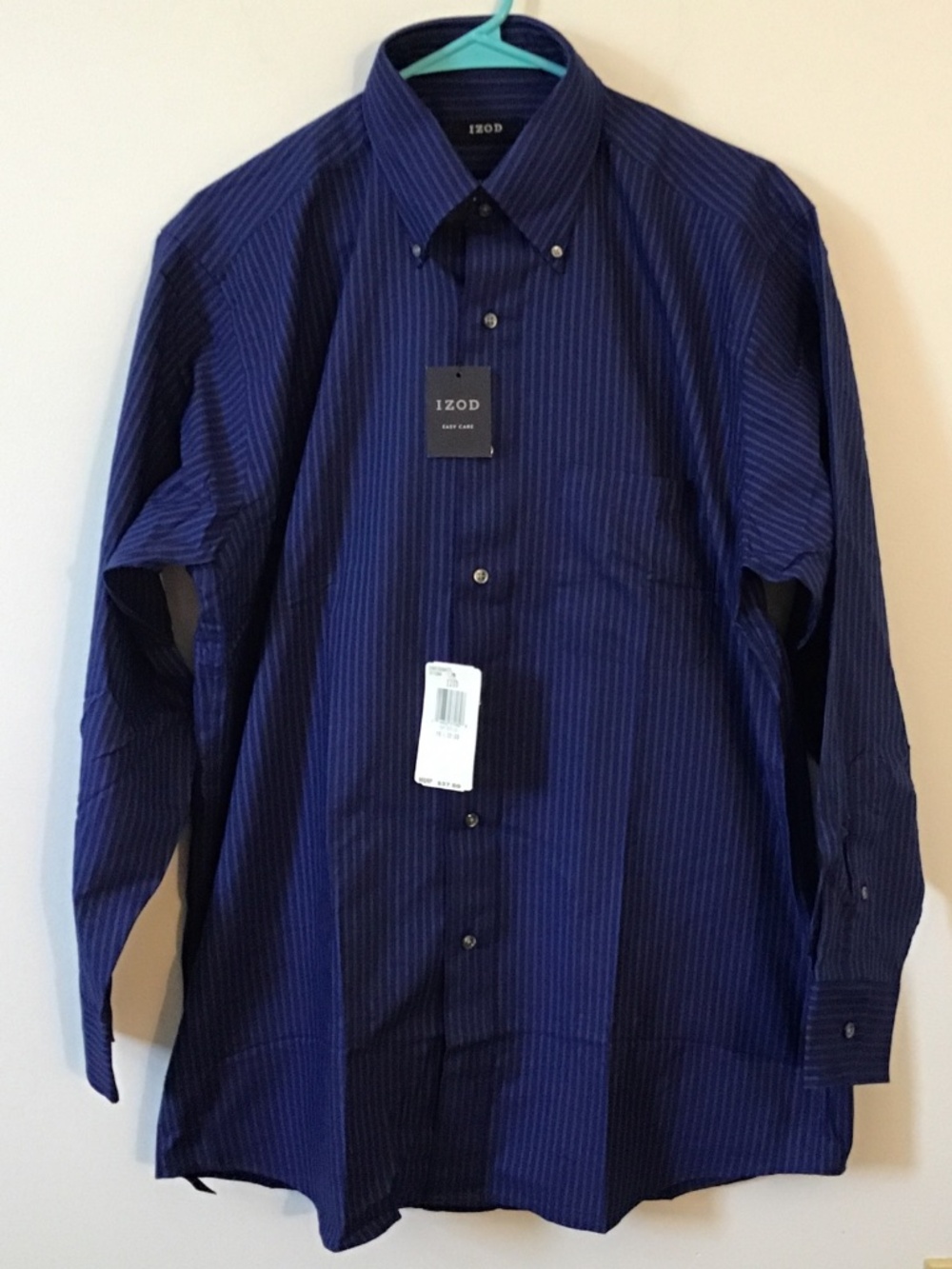 Mens IZOD Easy Care OxFord Button Down Shirt Medium